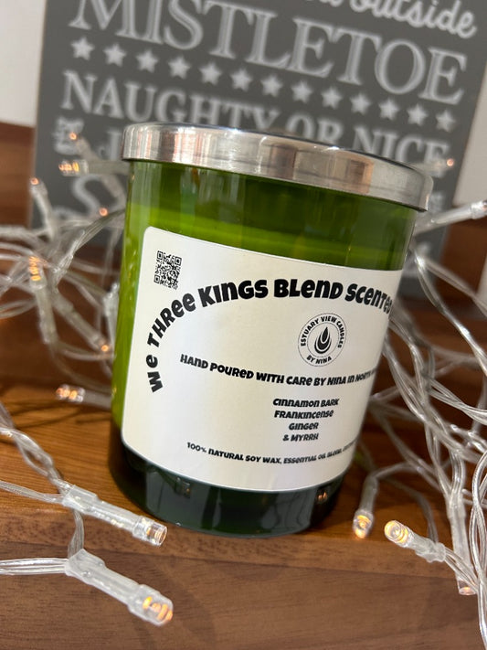 We Three Kings Essential Oil Blend Scented Soy Candle